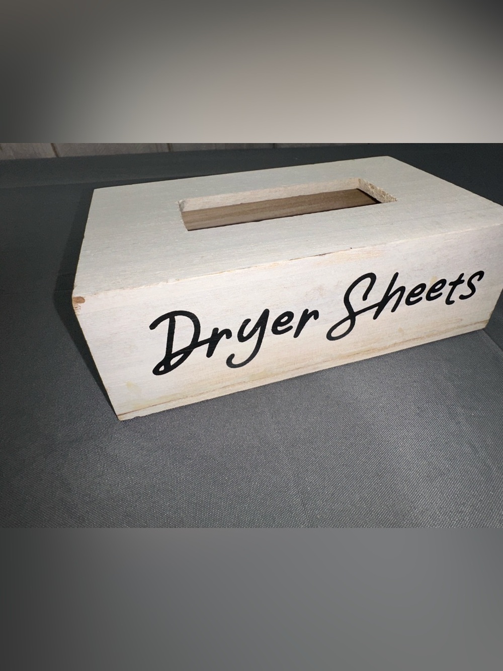 Dryer Sheet Wooden Box Storage - Picture 8 of 8